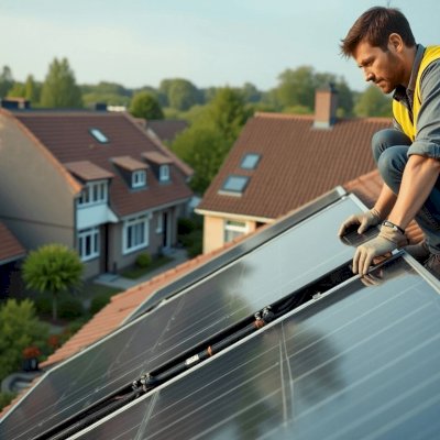 Header afbeelding voor Zonnepanelen op je dak: zijn ze wel verzekerd?